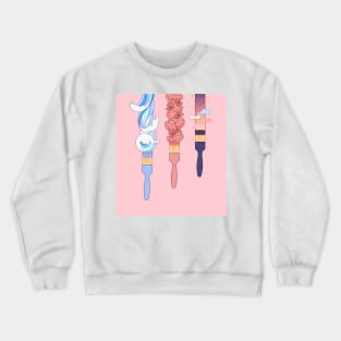 Wave flore sky Crewneck Sweatshirt